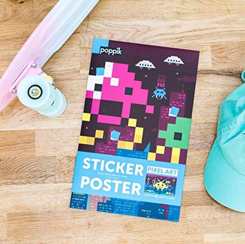 Poppik Poppik Video Games - 40\'\' X 24\'\' Sticker Art