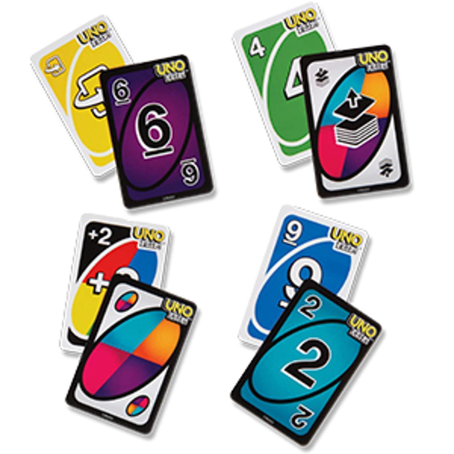 Mattel Mattel Uno Original and Uno Flip Card Games, Combo Pack of 2