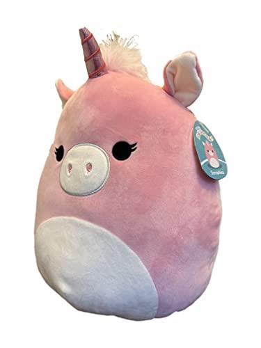 Squishmallows Squishmallows 14-Inch Pink Unicorn Valentine Plush - Add Seraphina to Your Squad, Ultrasoft Stuffed Animal Medium-Sized Plush Toy, Official Kellytoy Plush