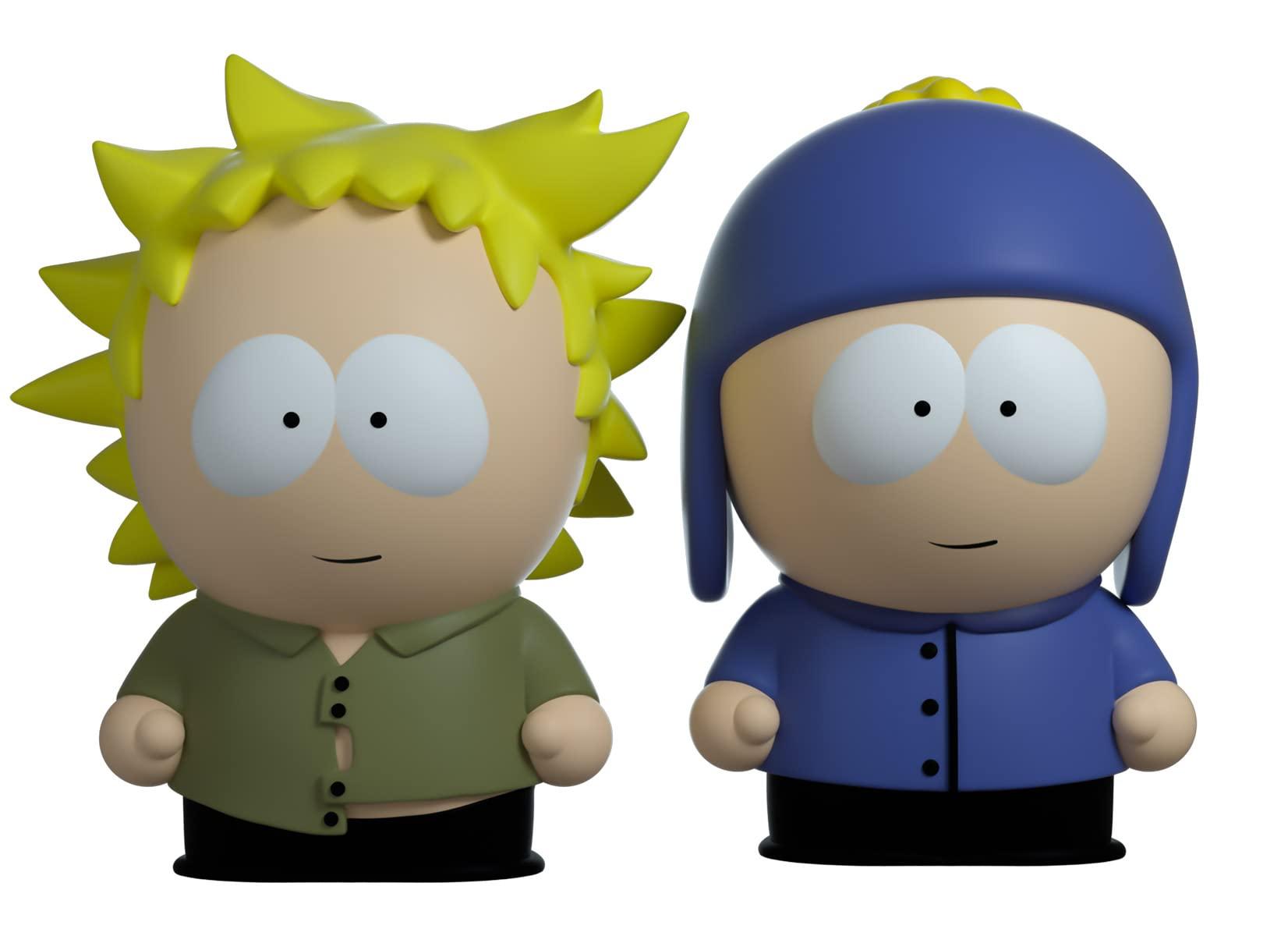 You Tooz You Tooz South Park Tweek and Craig Vinyl Figure Set, 3.4\'\' Highly Detailed Official South Park Action Figures Set from The Popular Animated TV Show - Youtooz South Park Collection, Blue, Yellow