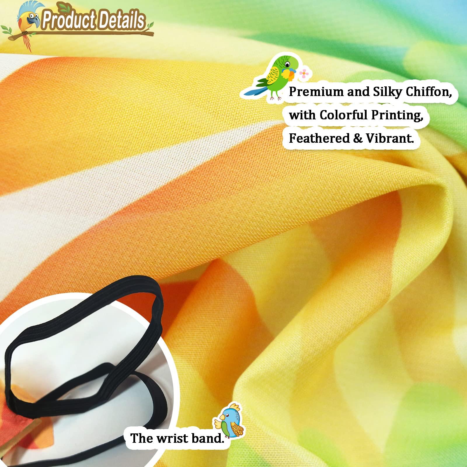 IROLEHOME IROLEHOME Bird-Costume-Parrot-Wings for Kids with Bird Headbands, Boys Girls Eagle Dress-up Cape Halloween Party Favors Gifts