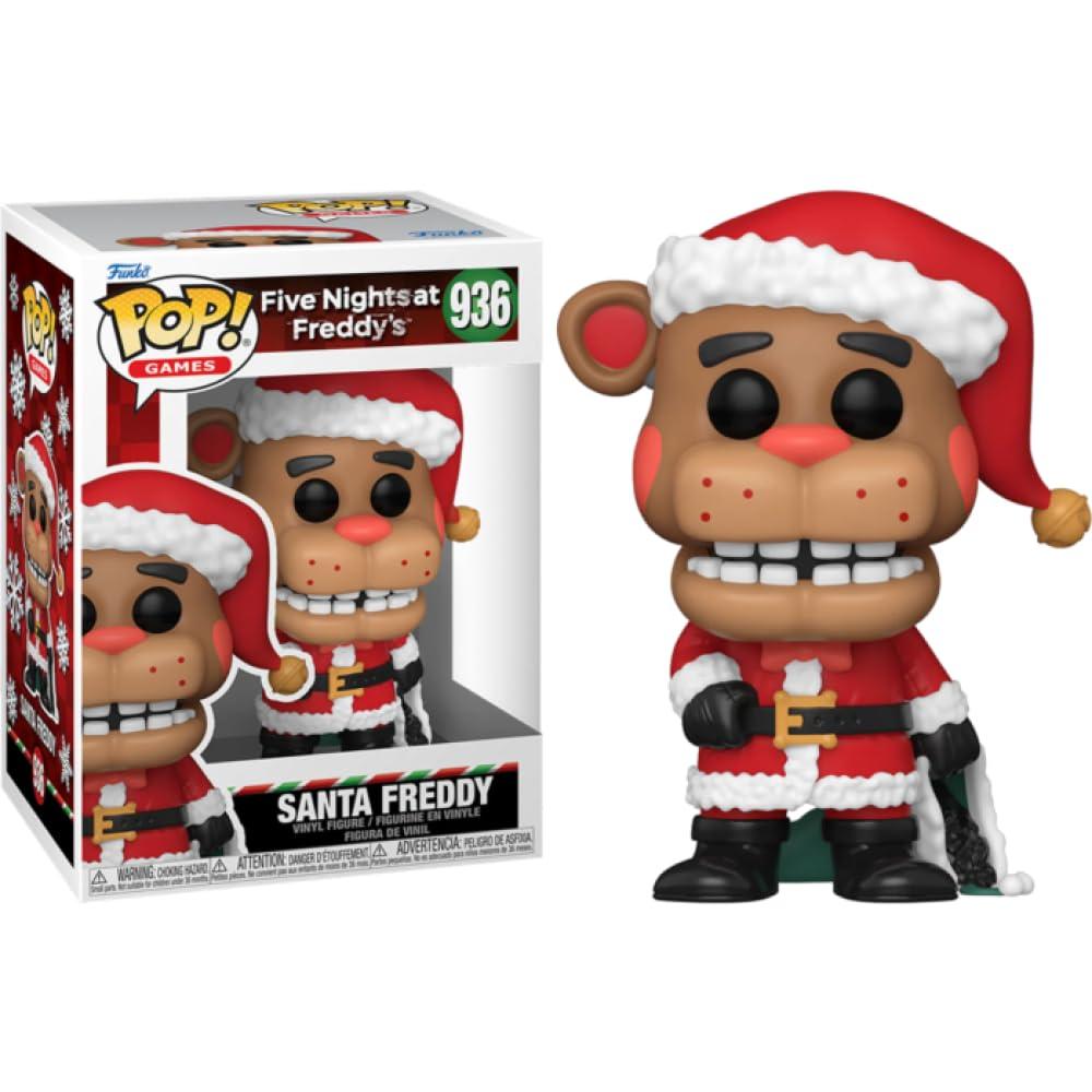 Funko Funko POP! Games: Five Nights at Freddy's (FNAF)- Santa Freddy Fazbear - Collectable Vinyl Figure - Gift Idea - Official Merchandise - for Kids & Adults