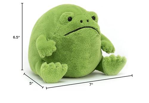 Jellycat Jellycat Ricky Rain Frog Stuffed Animal, Medium 7 inches | Amphibian Plush Toy | Classic Children\'s Gift