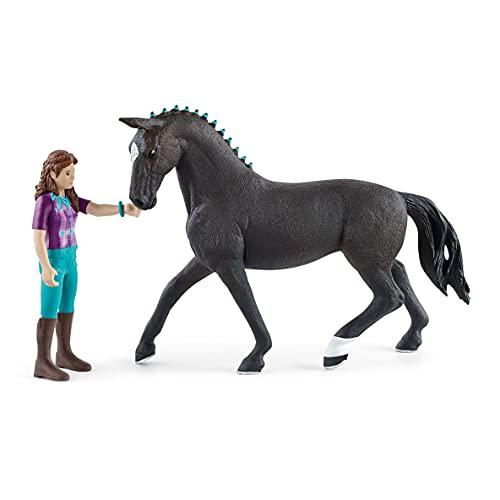 Schleich Schleich Horse Club, 5-Piece Playset, Horse Toys for Girls and Boys Ages 5-12, Lisa and Storm the Horse