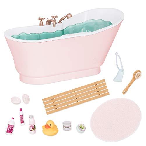 Our Generation Our Generation by Battat- Bath & Bubbles Deluxe Set for 18" Dolls- Toy, Doll & Accessories for 18" Dolls- Ages 3 Years & Up