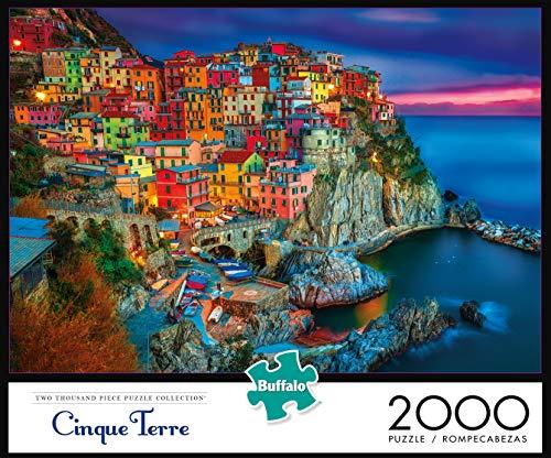 Buffalo Games Buffalo Games - Cinque Terre - 2000 Piece Jigsaw Puzzle, Suitable for 14-15 year olds