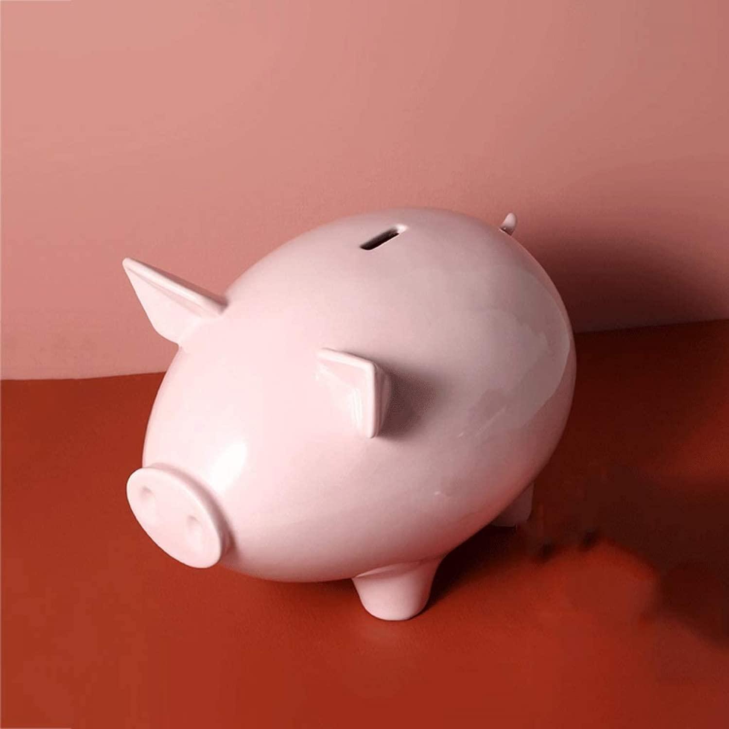 FORREC Piggy Bank Piggy Bank, Ceramic Piggy Banks Makes A Perfect Unique Gift Coin Money Box Saving Money Bank for Kids