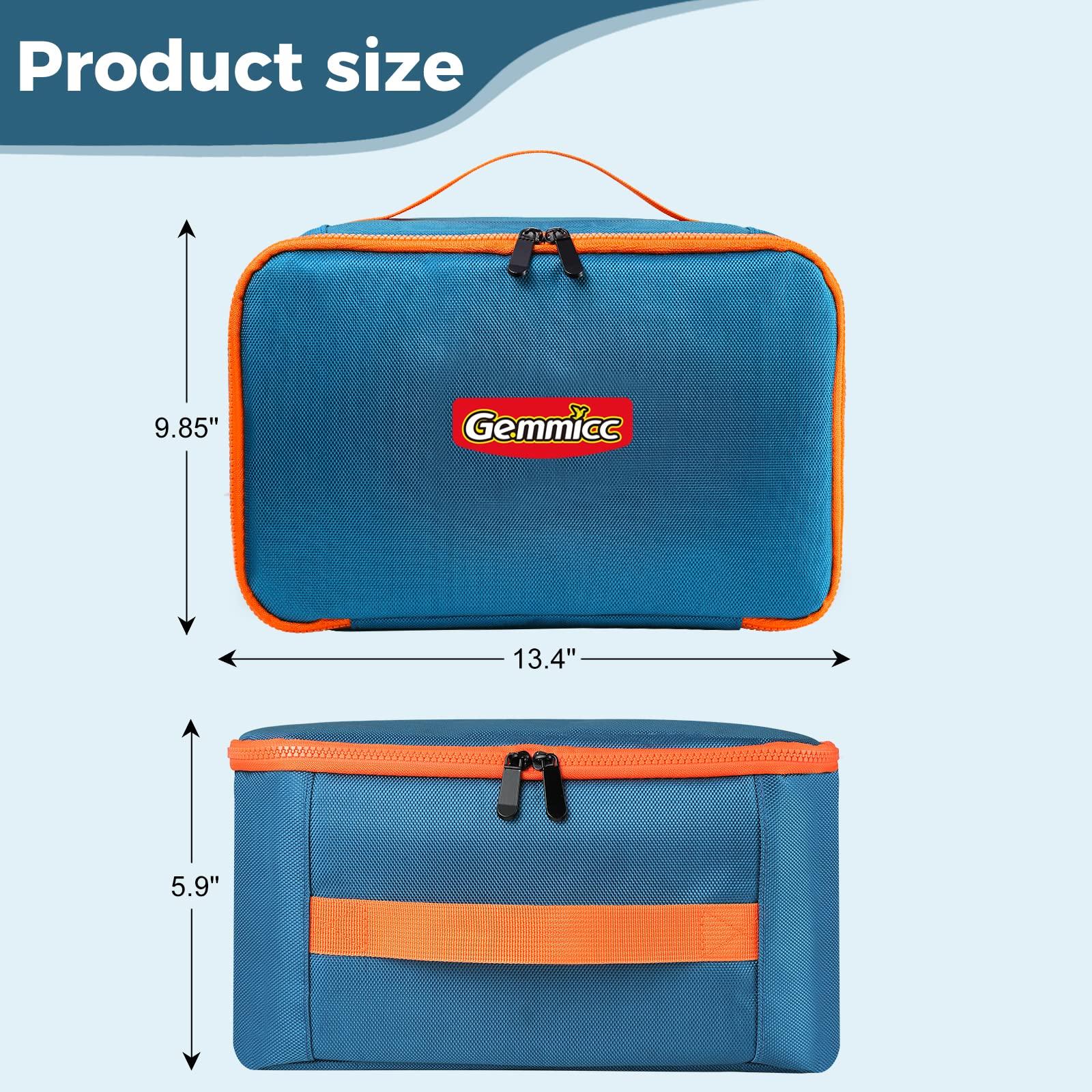 Gemmicc Gemmicc Magnetic Tiles Starter Set + Storage Bag