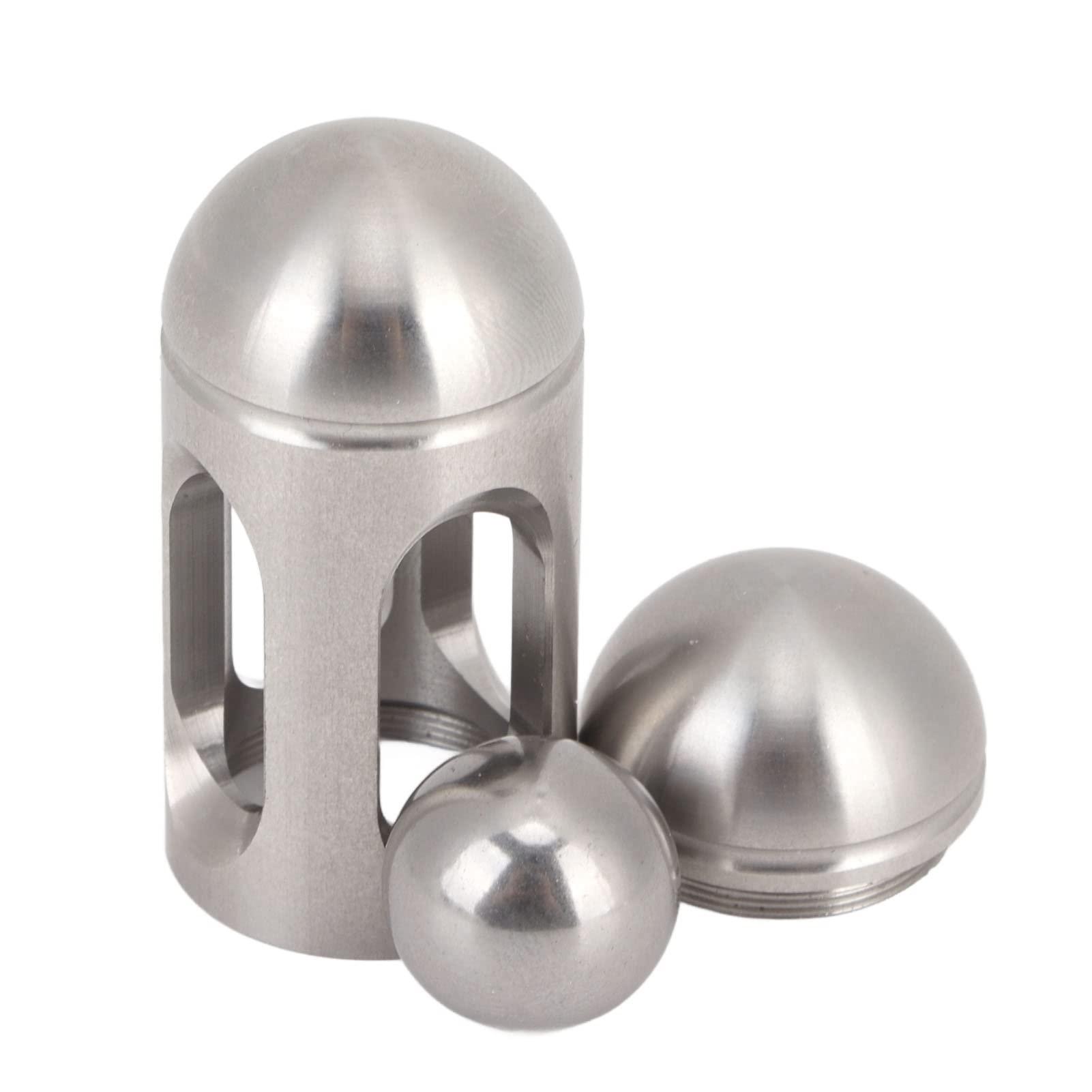 VGEBY ADHD Push Slider Toy, Capsule Shape Bead Push Slider Toy Portable Office Metal Anxiety Stress Relief Slider Sensory Toy Fidget Blocks Fidget Toys