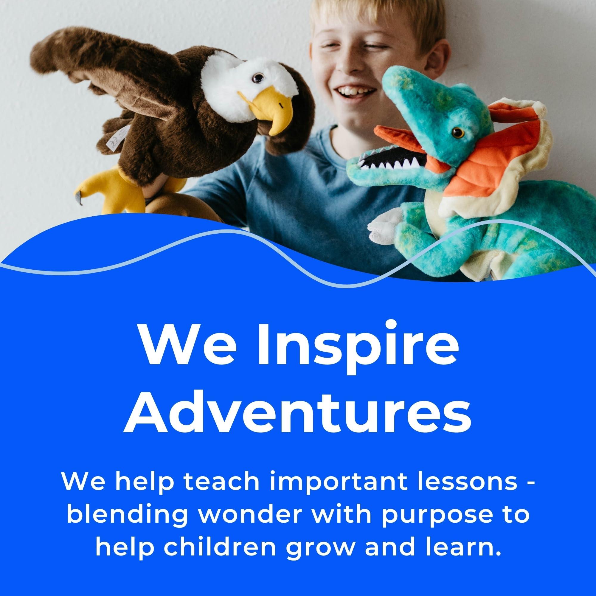 The Petting Zoo The Petting Zoo Sea Otter Stuffed Animal with Star, Gifts for Kids, Wild Onez Ocean Animals, Sea Otter Plush Toy with Star 18 inches