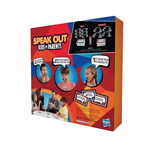 Hasbro Gaming Hasbro Gaming Hasbro Speak Out Kids Vs Parents Game