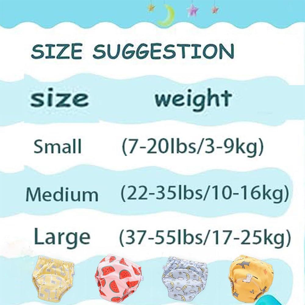 ToysCentral Basics Upairy Training Underwear, Potty Training Underwear, Upairy Potty Training Underwear,Upairy Training Pants for Toddlers (S,#D)