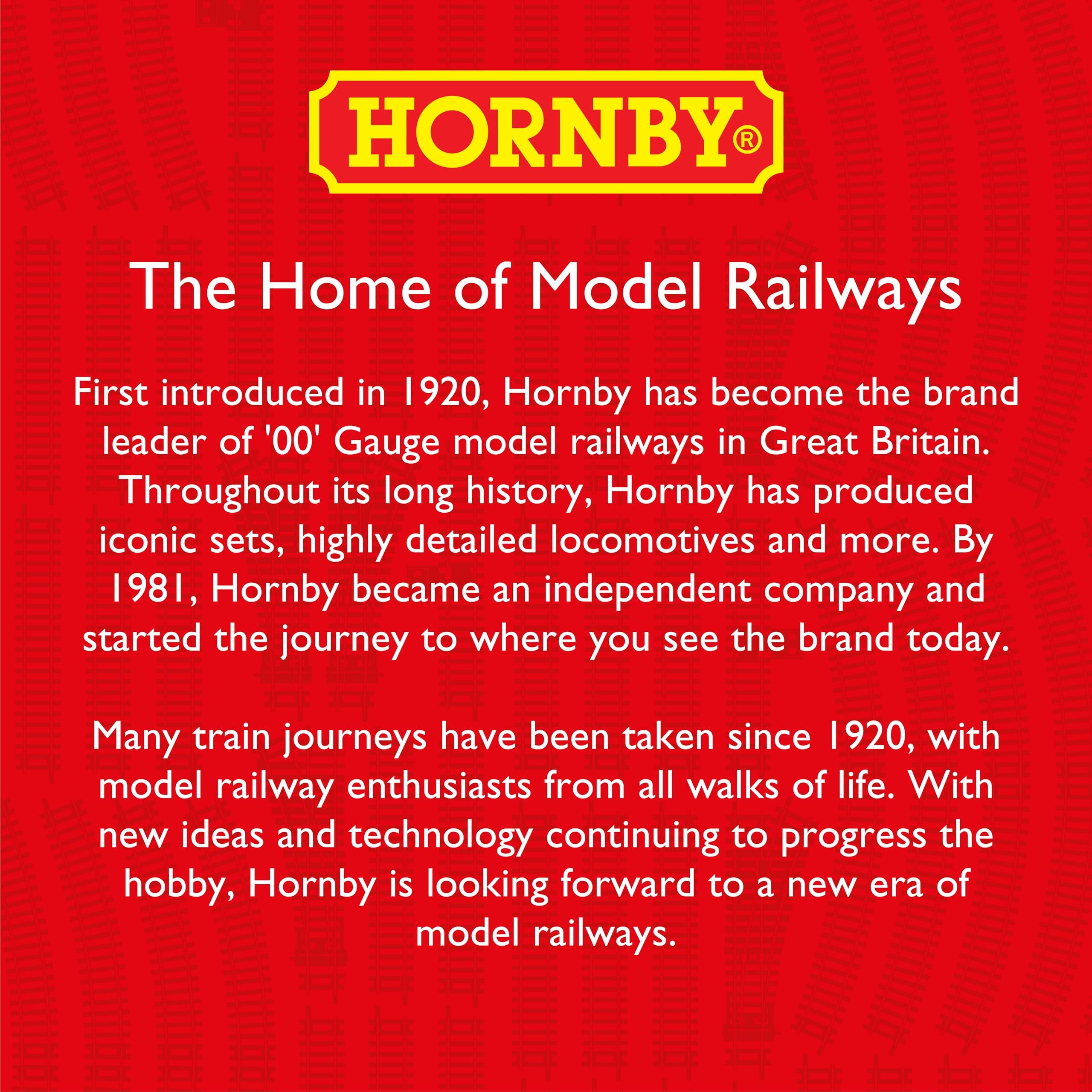 HORNBY Hornby Santa\'s Express Christmas Toy Train Set R1248, Red, Blue & Yellow