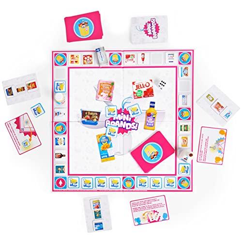 Spin Master Mini Brands Mini Market Dash Food Game, for Families and Kids Ages 5 and up