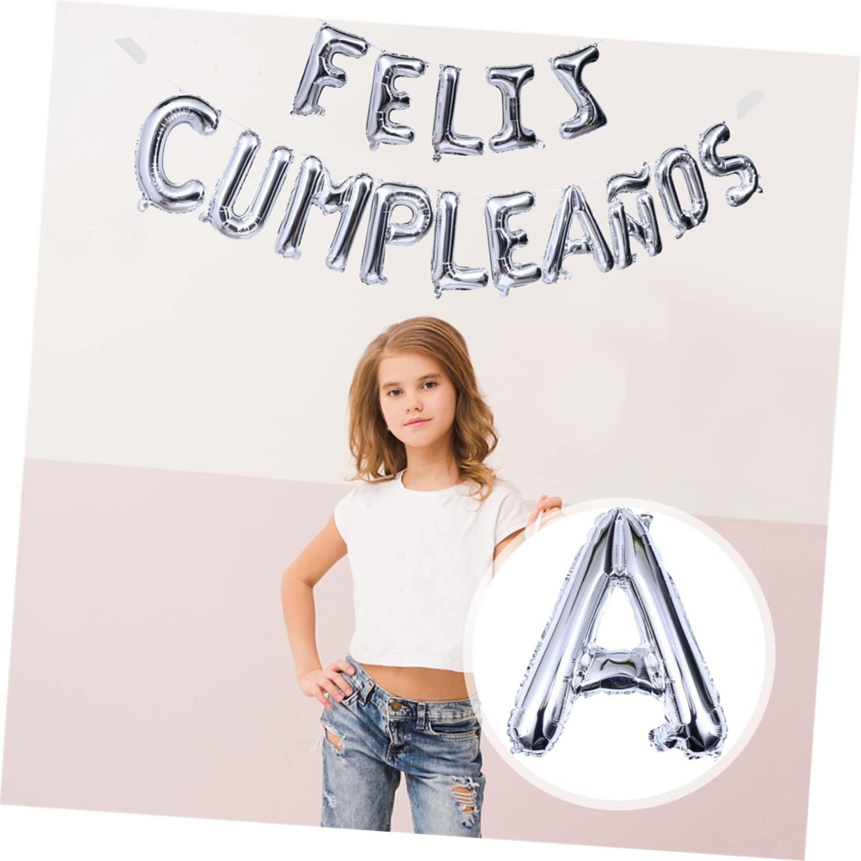 CAXUSD 1 Set Happy Birthday Balloon Lovely Balloons Birthday Accessory Aluminium Film Balloons Party Supplies Decorative Balloons Birthday Balloons Party Balloons Birthday Ornament