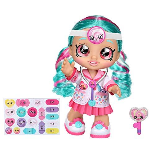 Kindi Kids Fun Time 10 Inch Doll, Dr Cindy Pops with Stethoscope and Shopkins Inspired Lollipop| Changeable Clothes and Removable Shoes | for Ages 3+ image-1