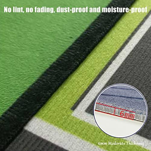 AYHOME Large Airport Play Mat for Playing with Little Cars ,Road Traffic Educational Carpet,Fun Bedroom Playroom Area Rug for Boys Girls Learning Playing-80x120cm(31x47inch)