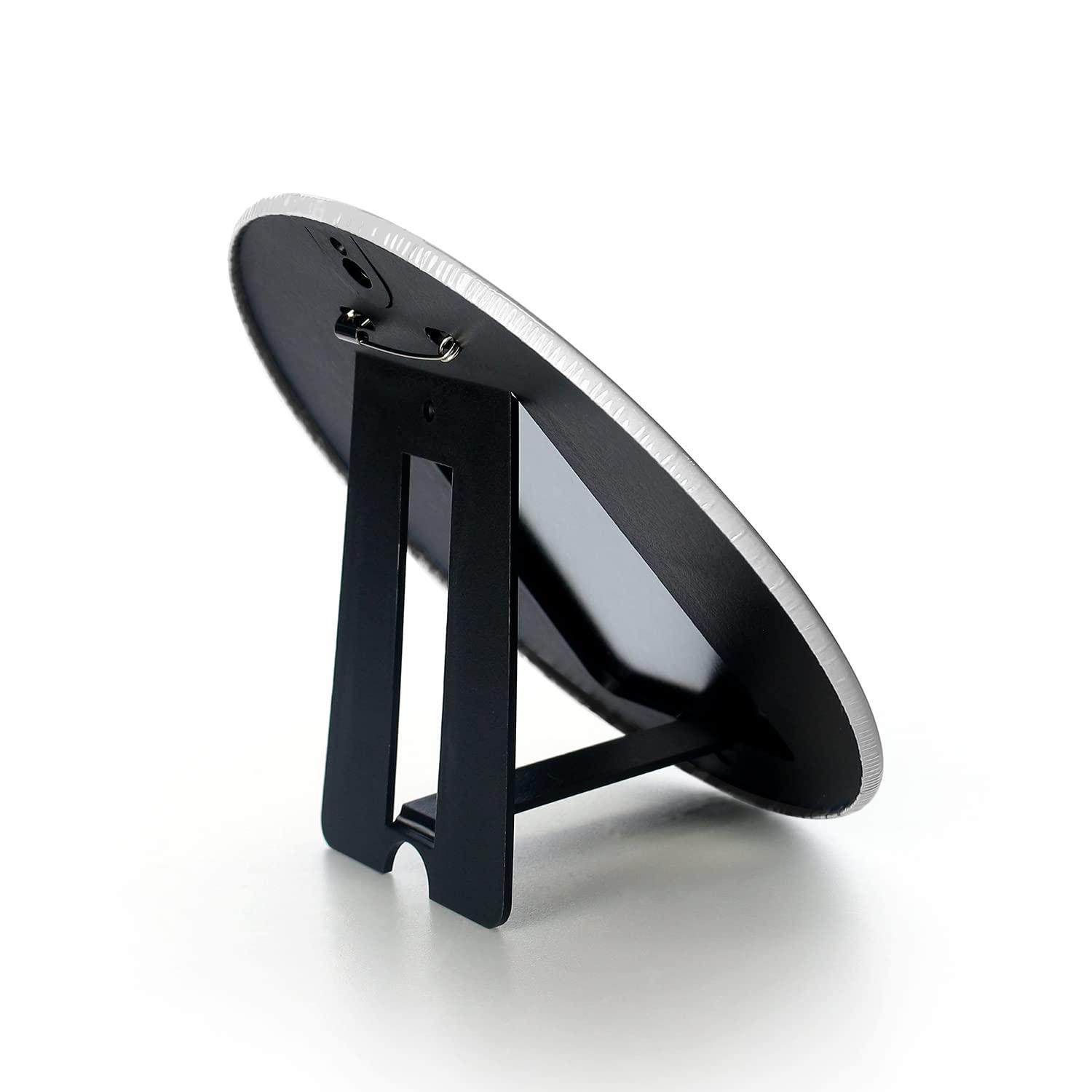 (armabianca) Golden Corda Starlight Orchestra Rin Yuhara Ani Art aqua label BIG Tin Badge