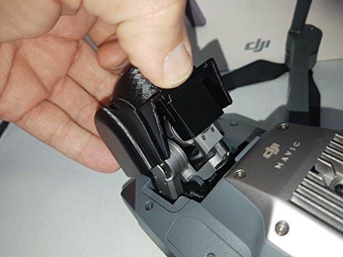 Thekkiinngg Thekkiinngg Mavic Lens Hood Gimbal Lock Protective Cover for for DJI Mavic pro Lock Dome Black