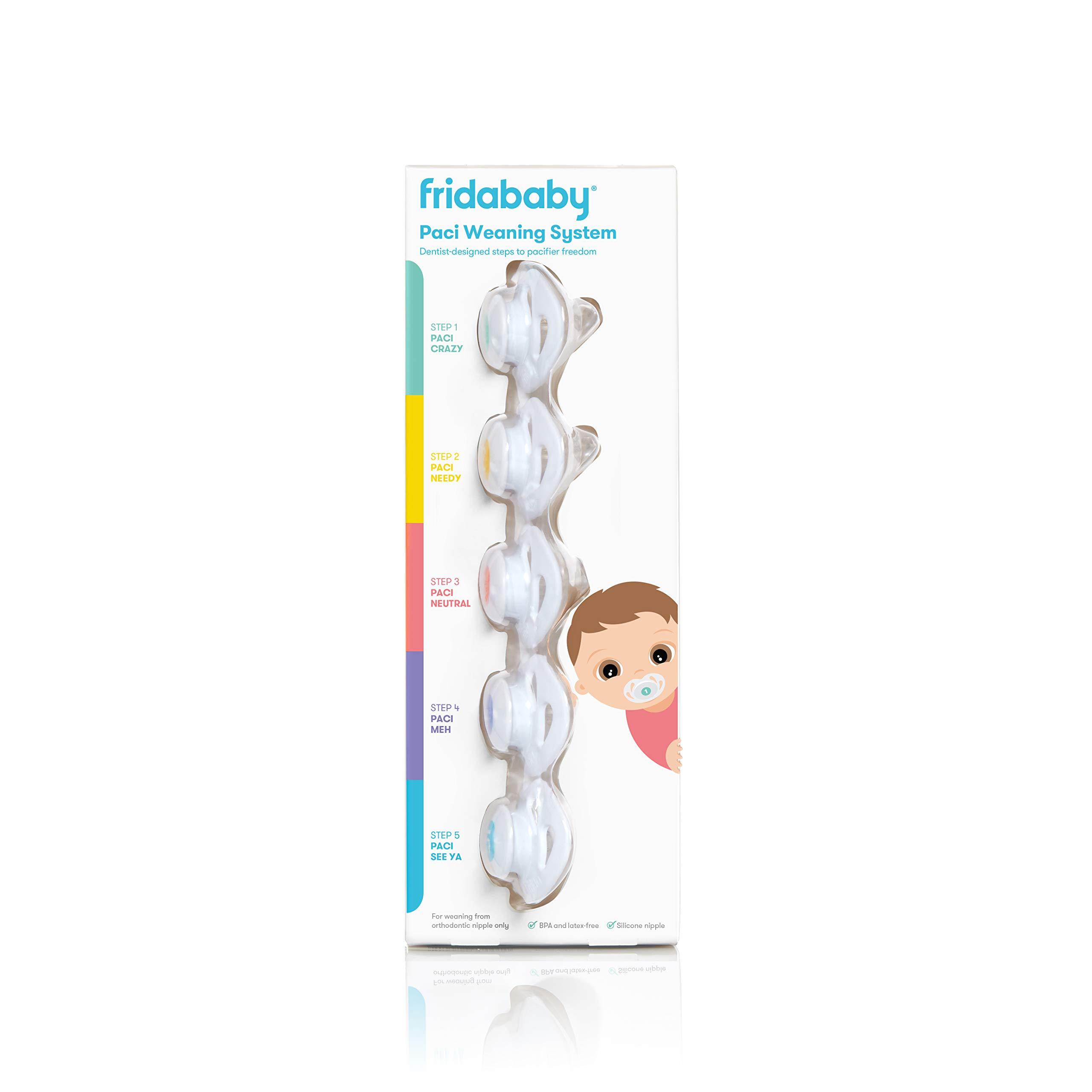 Frida Baby Frida Baby Silicone Paci Weaning System, BPA Free, Latex Free
