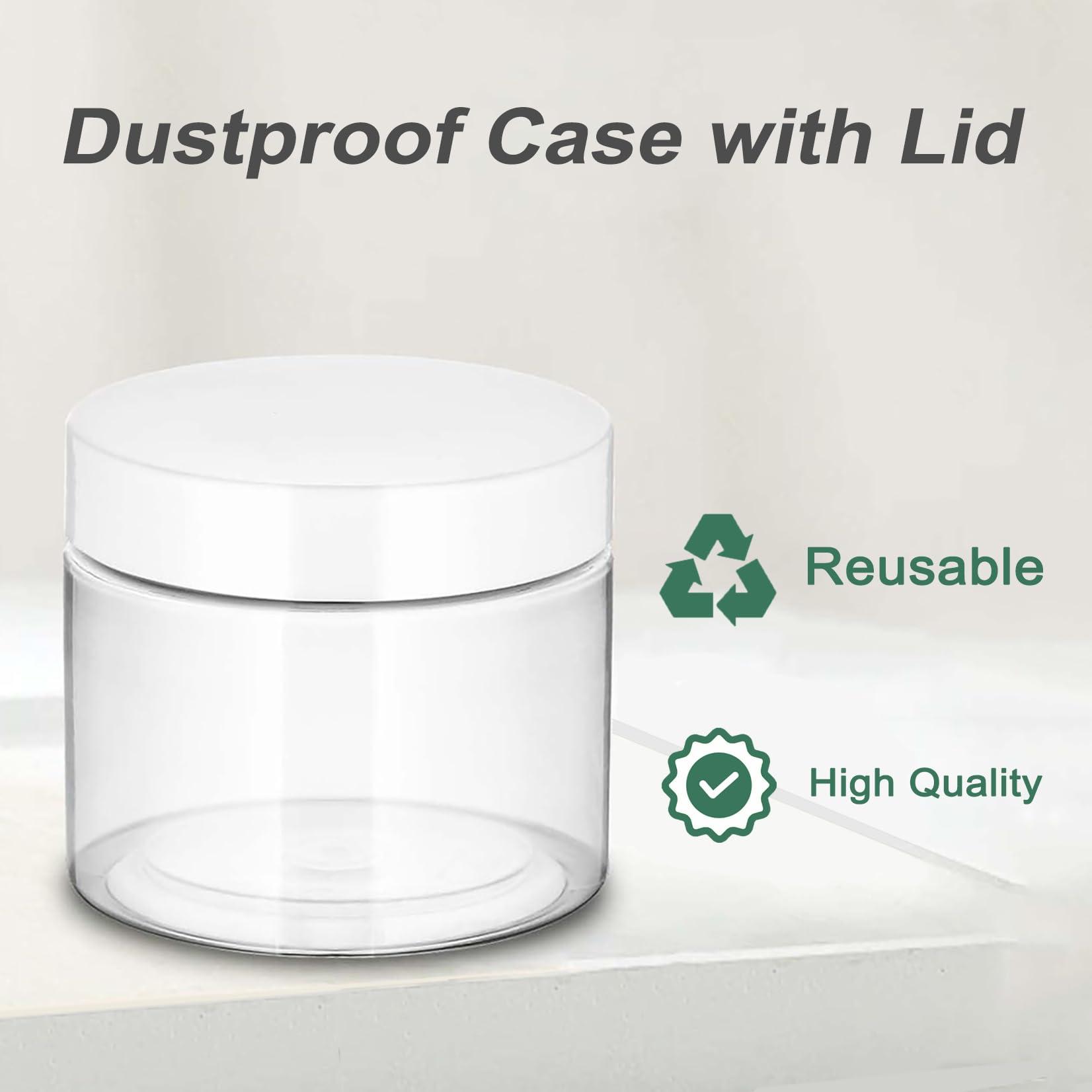 Csakri Milk Collector,4 Pack Reusable Breast Shells with Dustproof Case, Silicone Pad Milk Catcher for Sore Nipples During Milking or Breastfeeding, Collect Breastmilk Leaks for Nursing Moms