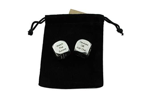 Anniversary Gifts 23 Year Anniversary Metal Date Night Dice - Create a Unique 23rd Anniversary Date Night