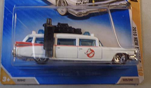 Hot Wheels Hot Wheels 2010 New Models GHOSTBUSTERS ECTO-1 1959 Cadillac Wagon White