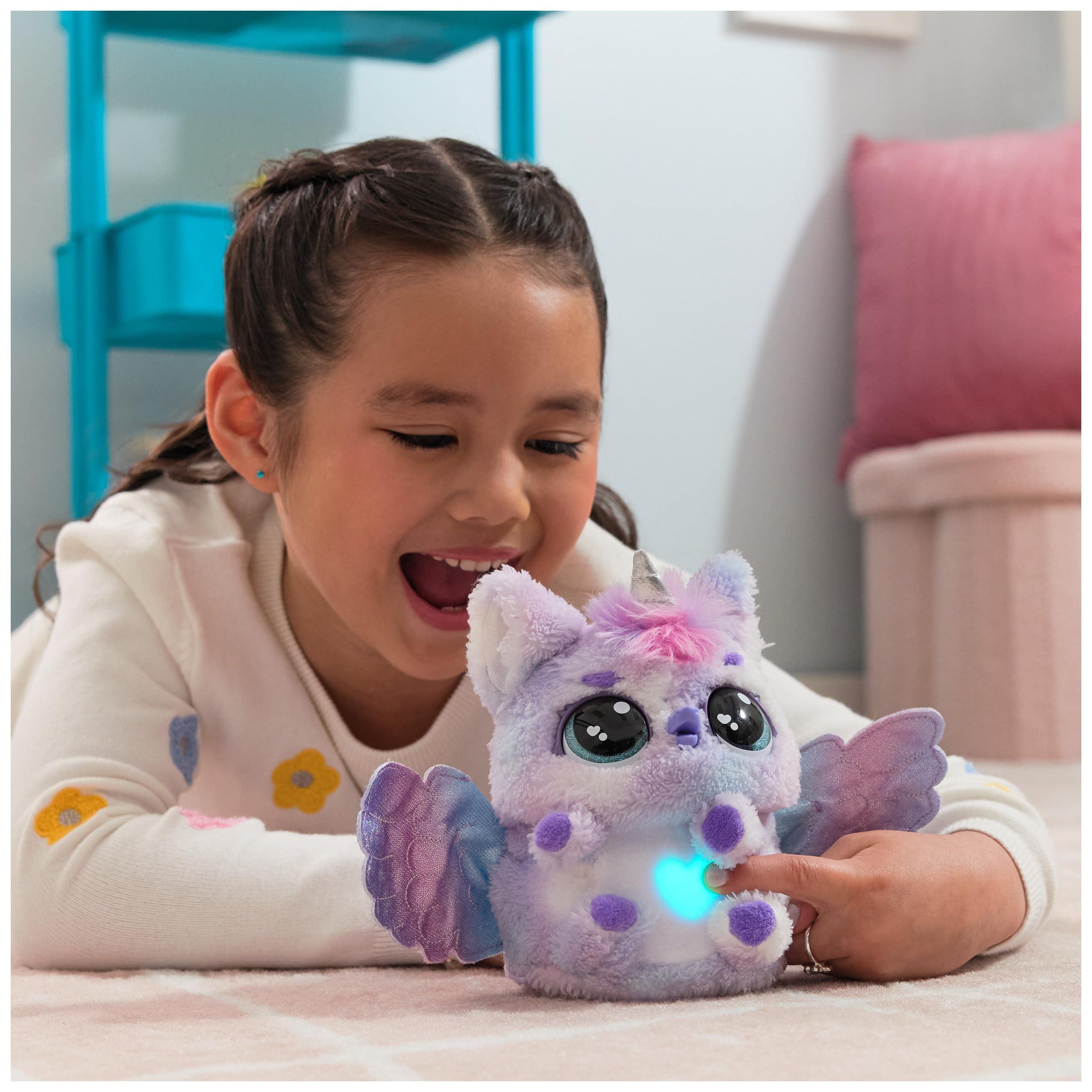 Hatchimals Hatchimals Alive, Mystery Hatch Pufficorn, Surprise Interactive Toy & Egg with Mist, Lights & Sounds (Styles May Vary), Kids Toys for Girls & Boys
