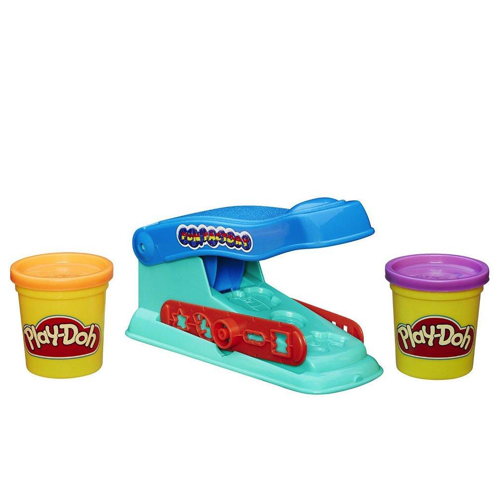 Play-Doh Play-Doh Basic Fun Factory Shape Making Machine with 2 Non-Toxic Play-Doh Colors