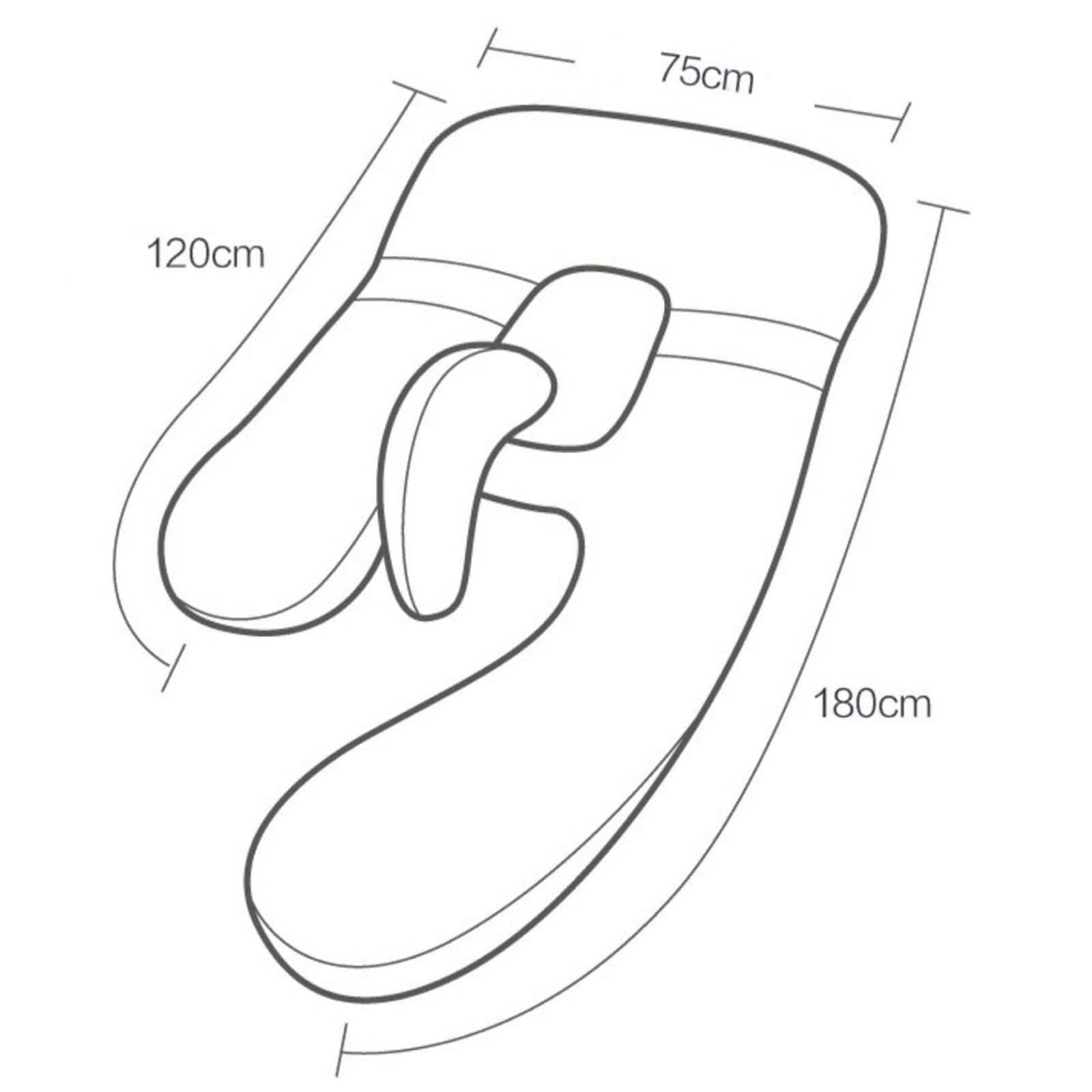 ghghnrtgefrgnhnxdf Maternity Pillows for Sleeping, U-Shape Full Body Pregnancy Pillow and Maternity Support - Support for Back, Legs, Belly for Pregnant Women