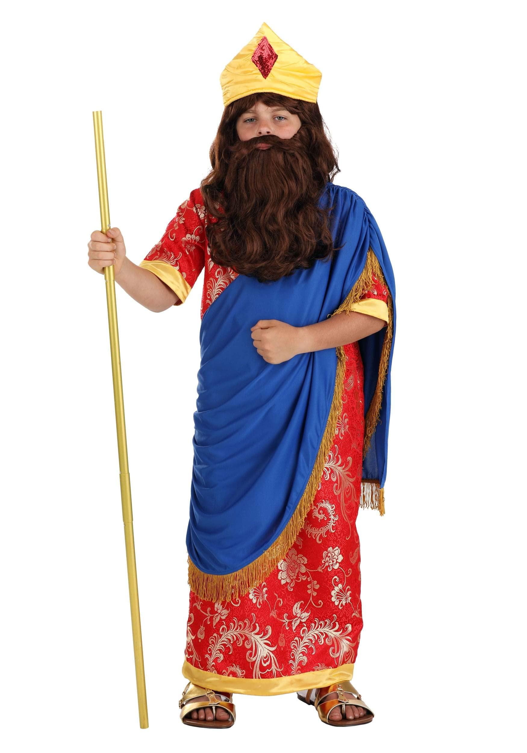 Fun Costumes Fun Costumes Haman Purim Costume for Kids | Children\'s Purim Outfit, Jewish Holiday Outfits, Purim Robe & Crown Accessory L