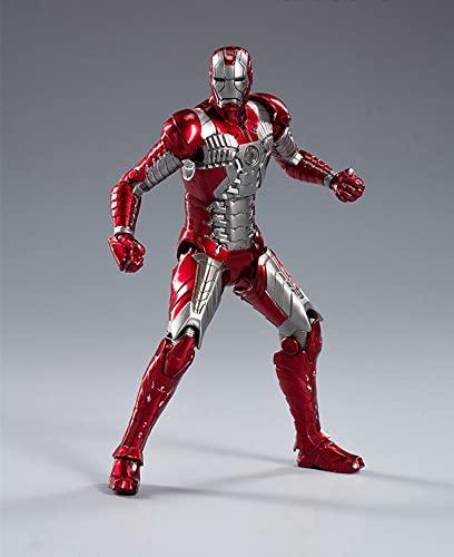 KaniHobby KaniHobby ZD Toys Marvel Studios 10th-Aniversary Series Iron Man 2 MK5 Mark V 7 Inches Action Figure(Iron Man MK5)