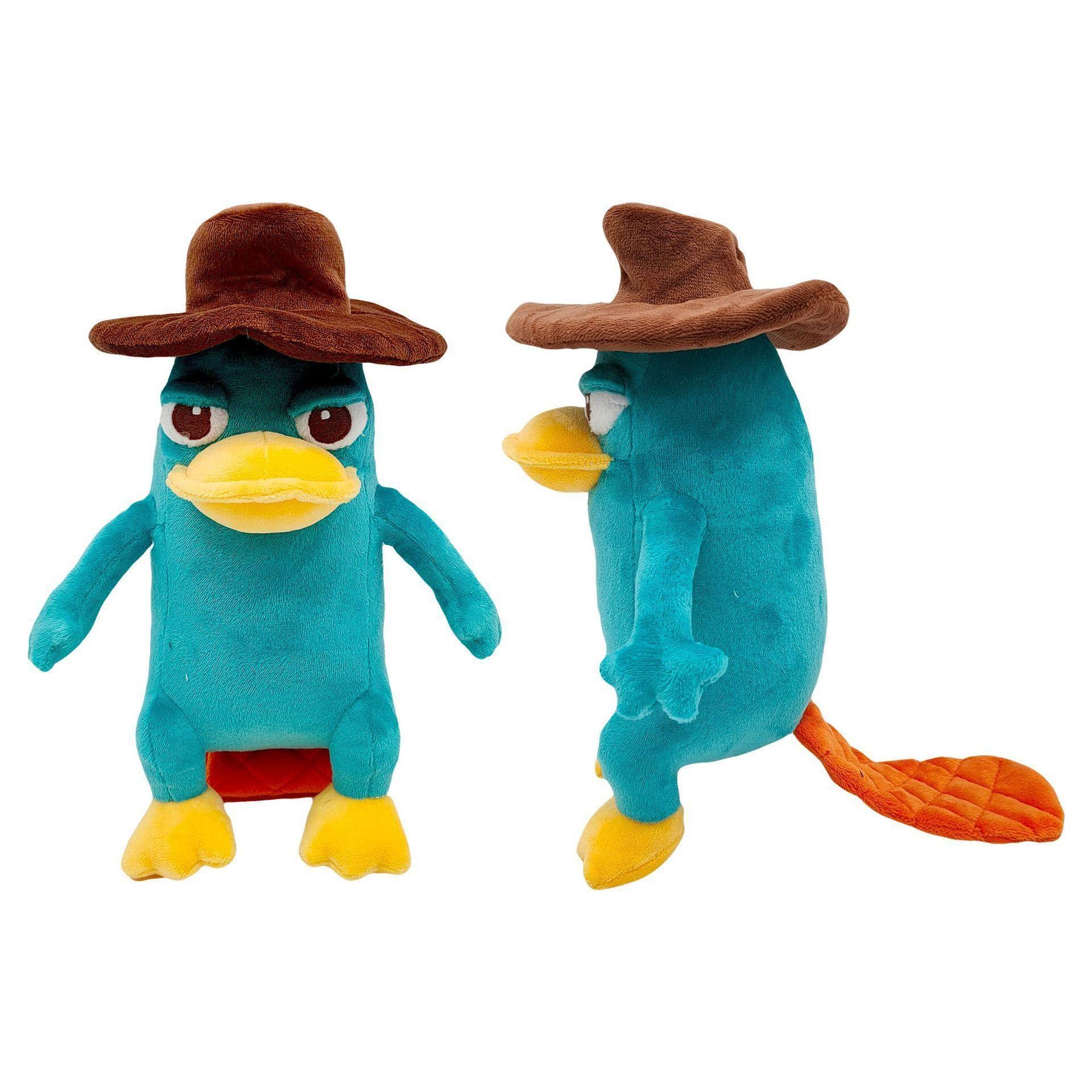 WZBZLC Perry The Platypus Plush Doll Duck-Billed Platypus Terry Plush Toy Doll