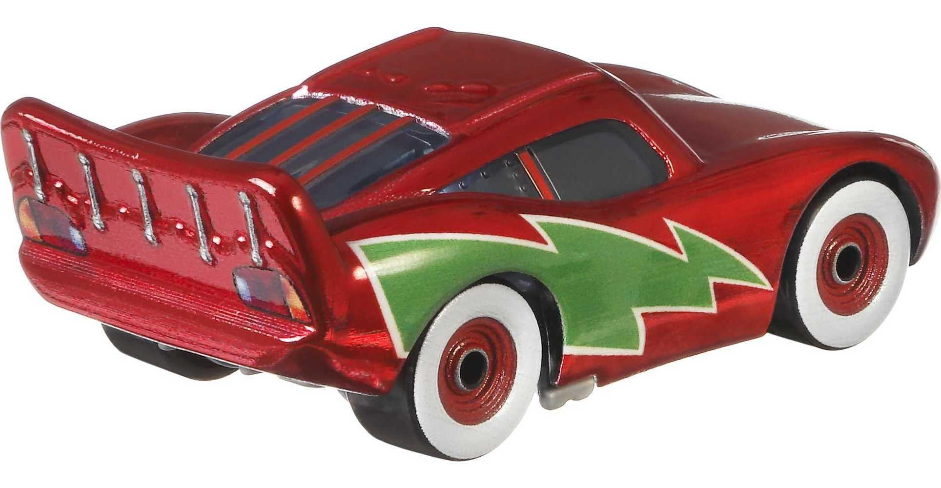 Disney Disney Car Toys Holiday Hotshot Lightning McQueen, Miniature, Collectible Racecar Automobile Toys Based on Cars Movies, for Kids Age 3 and Older