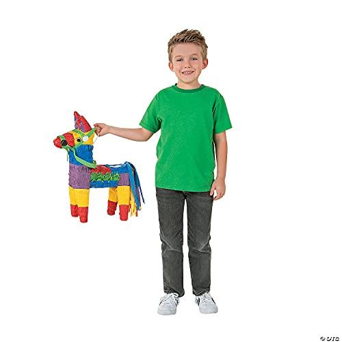 Fun Express Colorful Donkey Pinata for Cinco de Mayo - Fiesta Party Decor