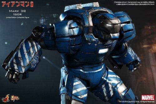 Hot Toys Hot Toys Iron Man 3 1:6 Movie Masterpiece Action Figure Iron Man Mark 38 Igor
