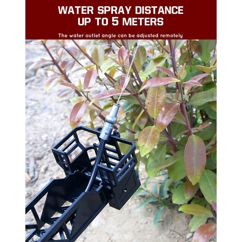 QIYHBVR QIYHBVR Remote Control Fire Truck Shoots Water RC Engineering Vehicle with Water Jet 22 Channel Fire Engine Working Sounds Lights RC Trucks for Kids