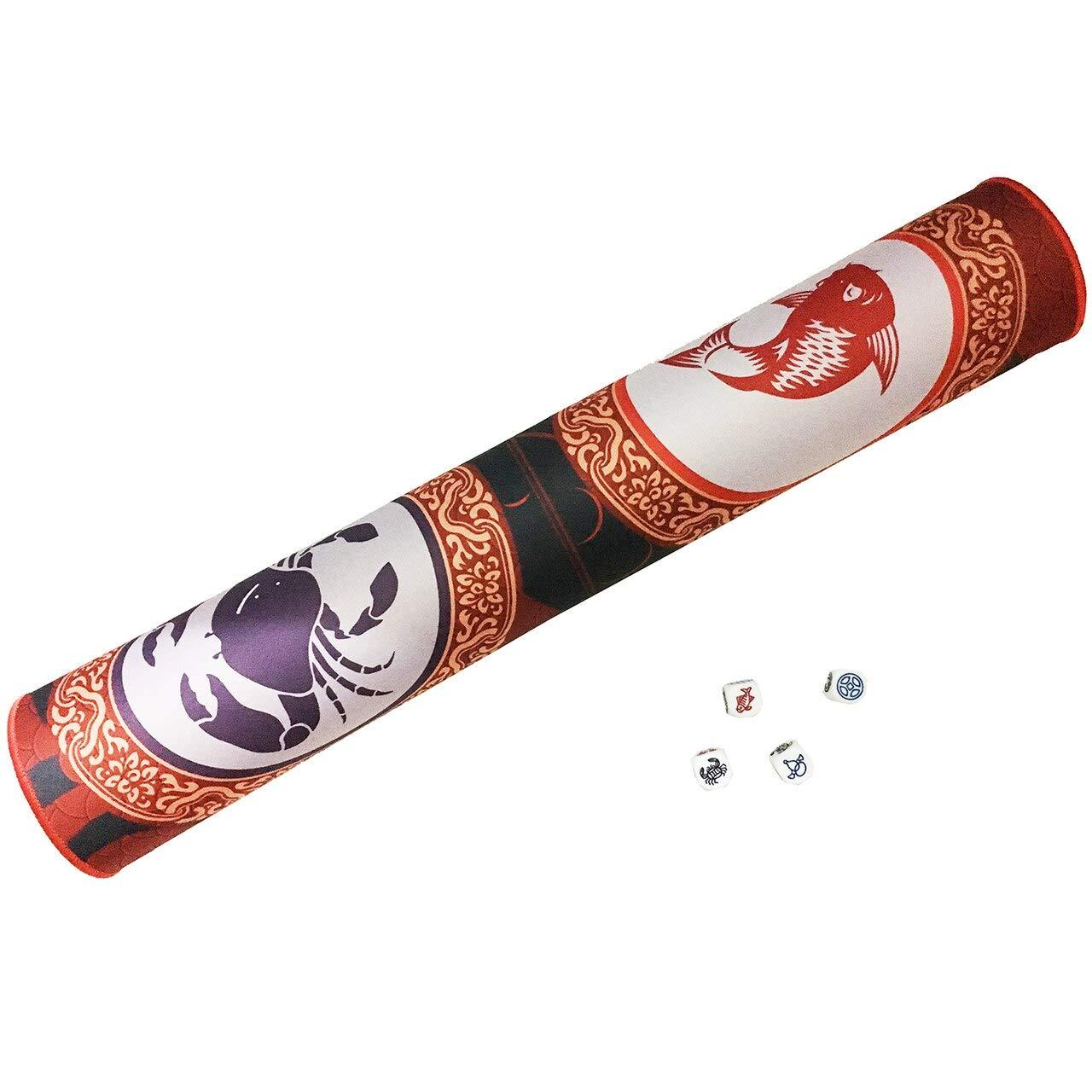 Pop Bunny Pop Bunny BAU Cua Ca Cop - Chinese New Year Dice Game - Fish Prawn Crab Dice Game - Lunar New Year Game