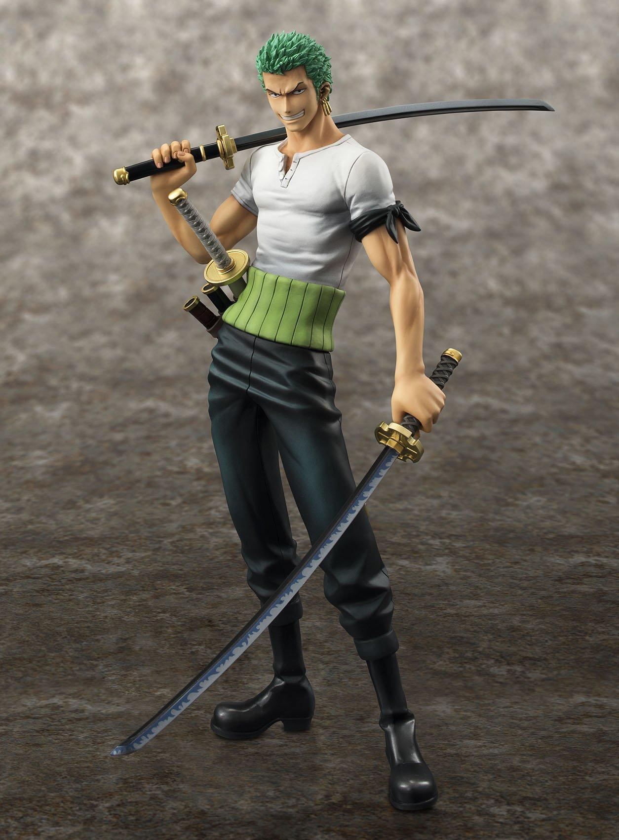 Megahouse Megahouse One Piece Portrait of Pirates: Limited Edition Roronoa Zoro 10th Anniversary 1:8 Scale PVC Figure