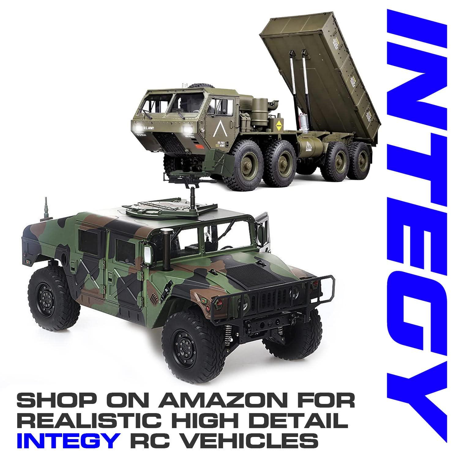 Integy Upgrades for HPI, Billet Machined Hub Carriers for HPI 1/10 Scale Crawler King
