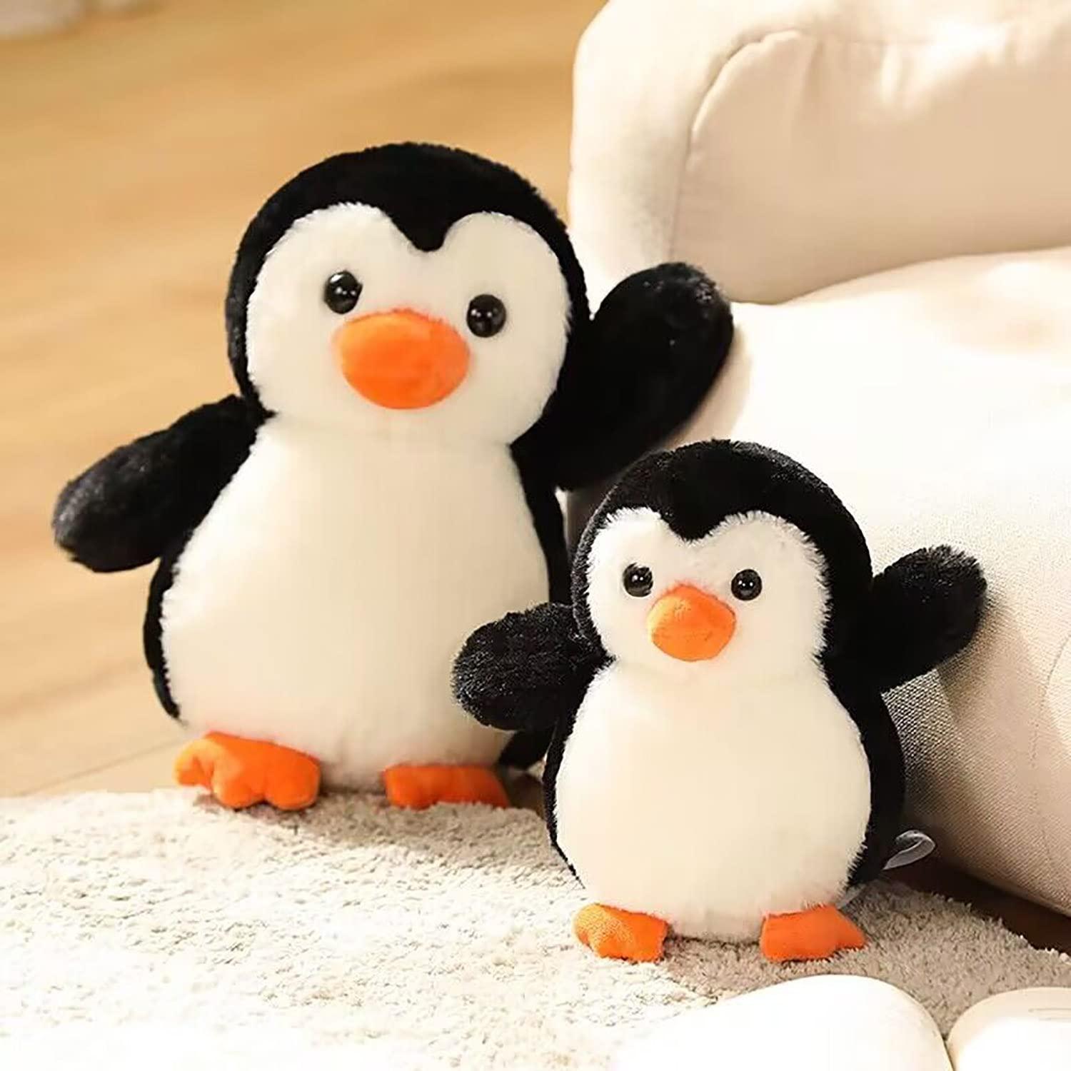 YUKOUQIAN YUKOUQIAN Penguin Stuffed Animal Cute Penguin Plush Doll Toy 8.5 inch Gift for Girls Boys Christmas (Penguin)