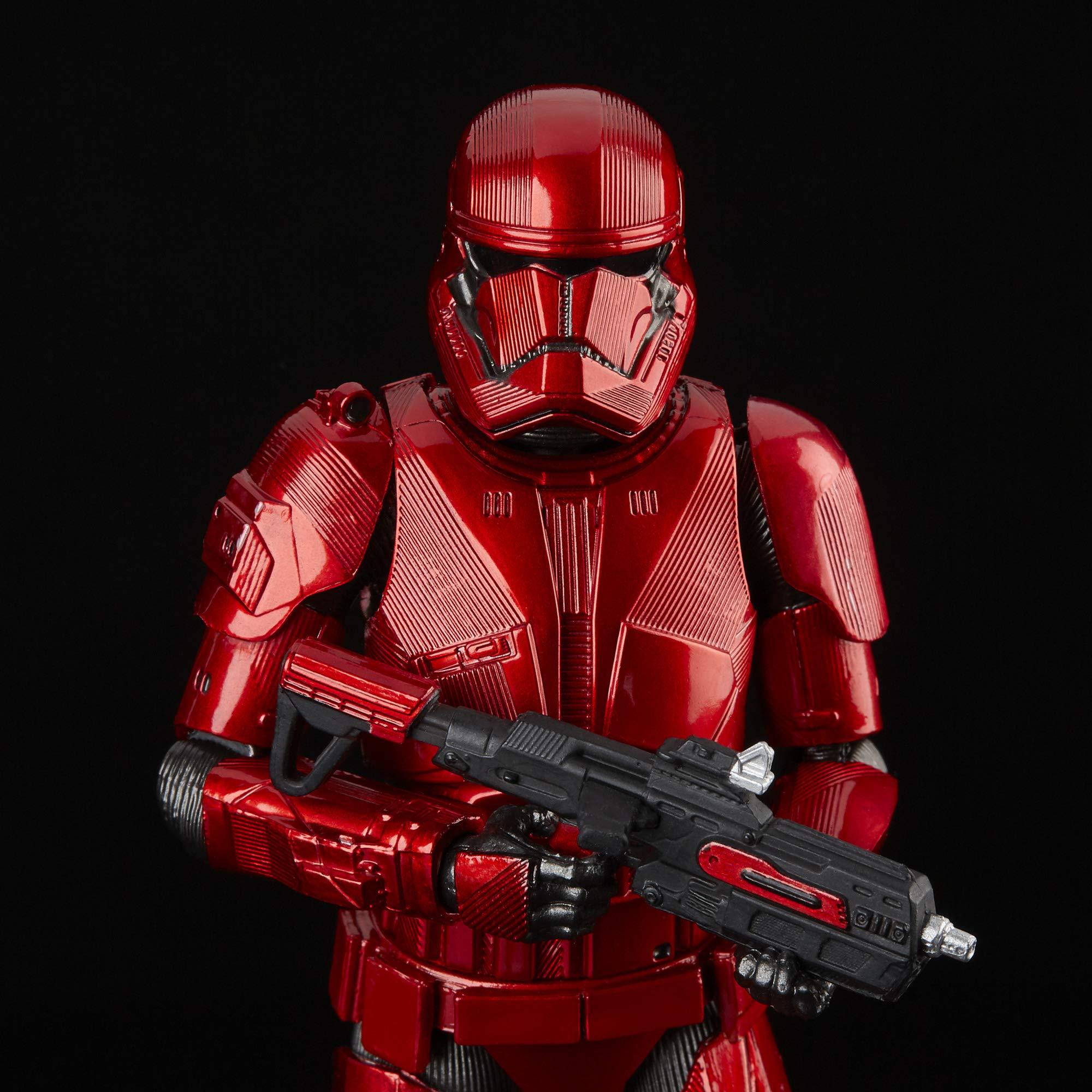 STAR WARS STAR WARS The Black Series Carbonized Collection Sith Trooper Toy 6" Scale The Rise of Skywalker Action Figure (Amazon Exclusive)