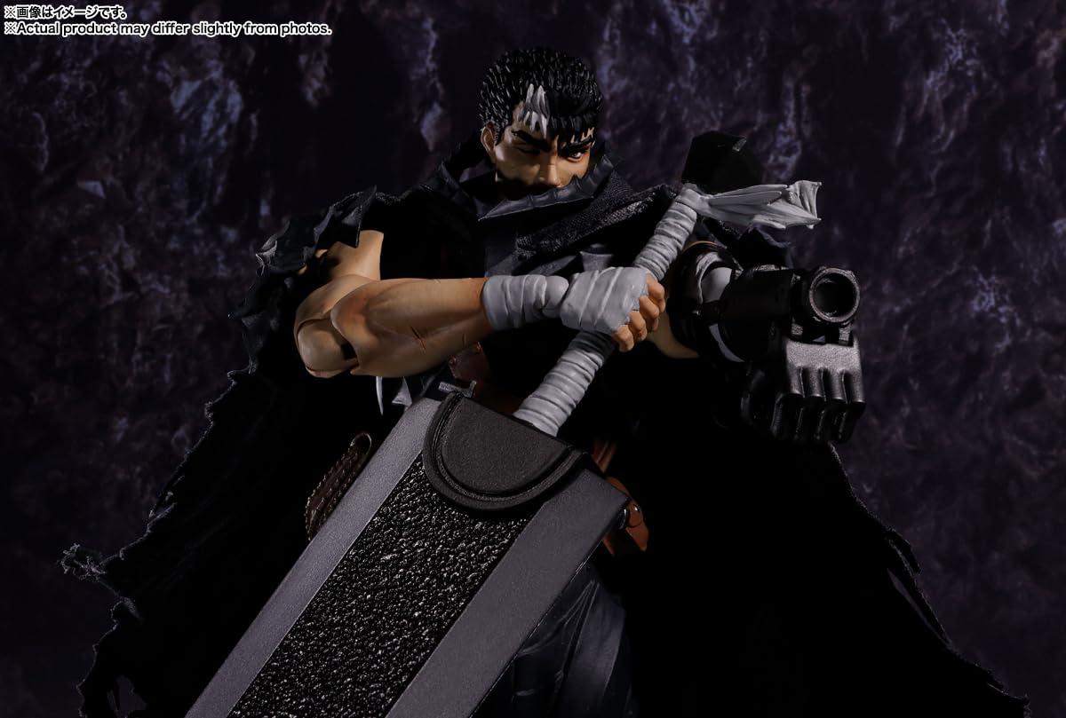 TAMASHII NATIONS TAMASHII NATIONS - Berserk - Guts (Berserker Armor), Bandai Spirits S.H.Figuarts Action Figure