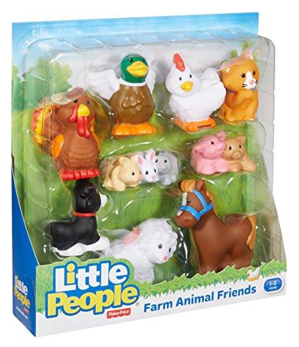Fisher-Price Fisher-Price Little People Farm Animal Friends with Baby Bunnies & Piglets