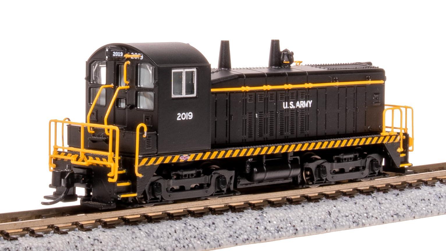 Broadway Limited Imports Broadway Limited 7527 EMD SW8, USAX 2034, Black w/US Army, Paragon4 Sound/DC/DCC, N (NP)