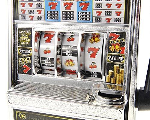 SHOP.R Lucky Sevens Jumbo Slot Machine Bank Replica