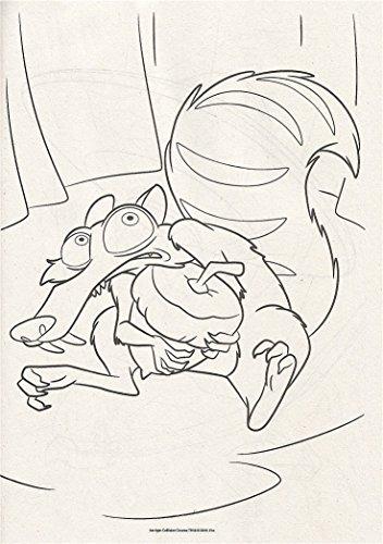 Ice Age, Let's Chill Ice Age Collision Course Coloring Book Favorite Book to Color