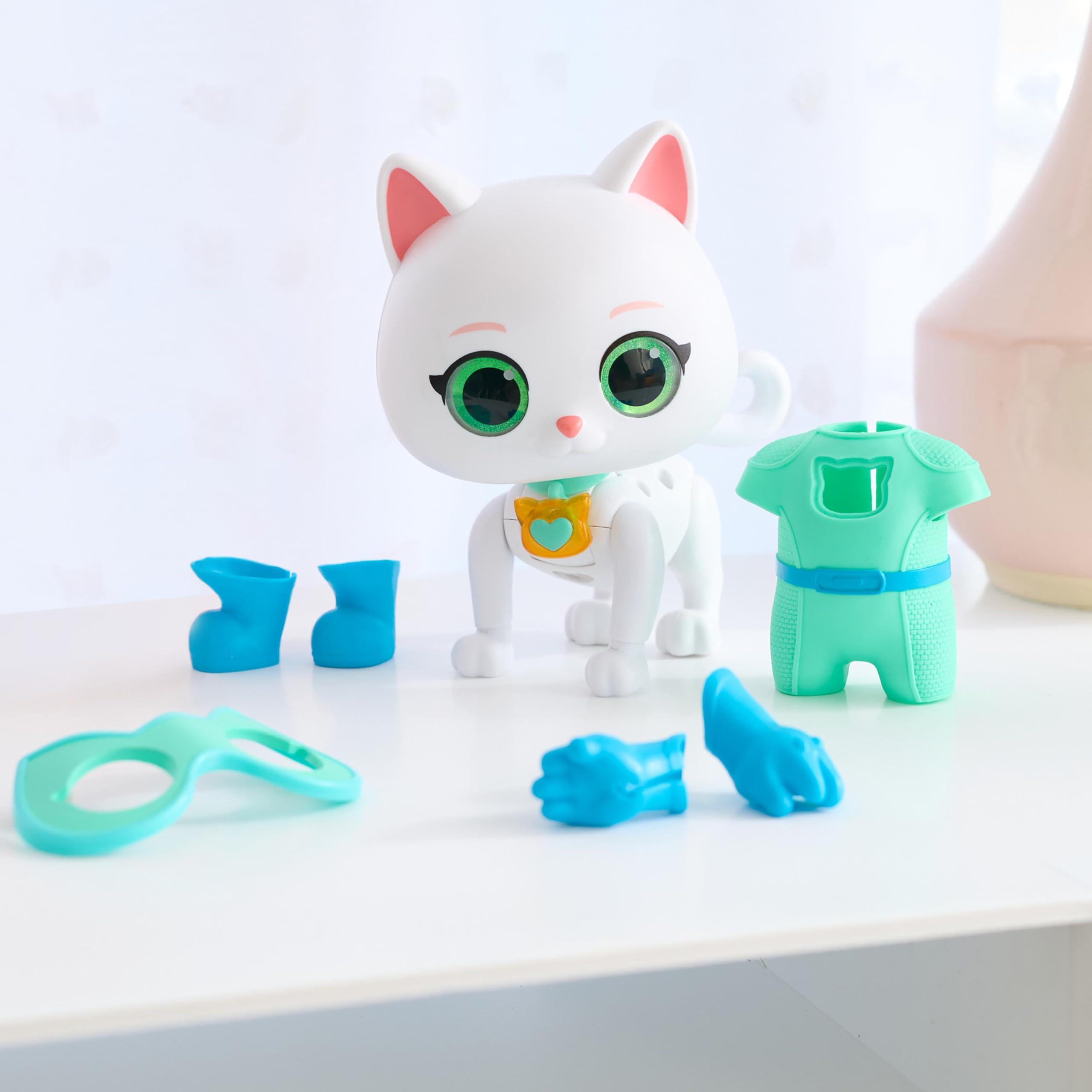 Just Play Just Play Disney Junior SuperKitties Cat-Tastic Transforming Bitsy, Toys for Kids Ages 3 Up