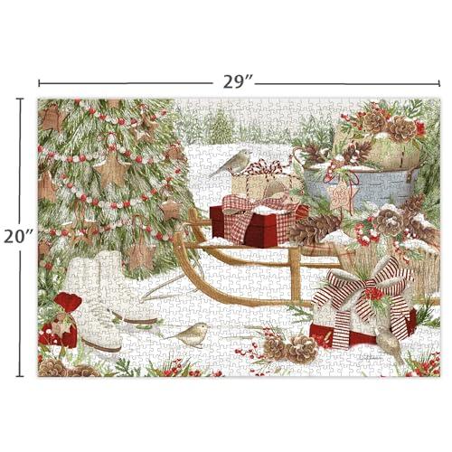Lang LANG Snow and Cocoa Luxe 1000 Piece Puzzle (5043107)