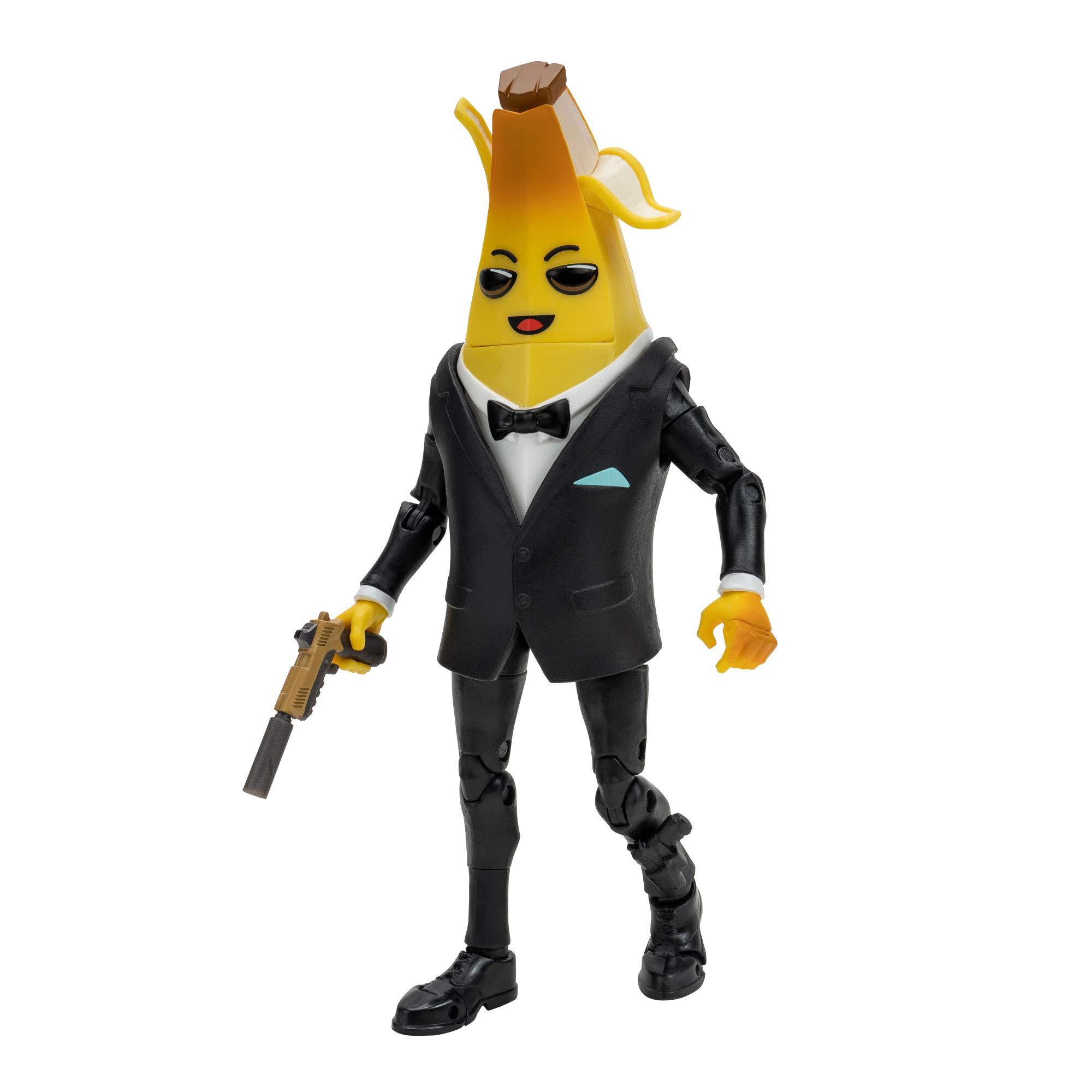 FORTNITE Fortnite Legendary Series, 1 Figure Pack - 6 Inch Agent Peely - BaseCollectible Action Figure - Includes 3 Interchangeable Faces